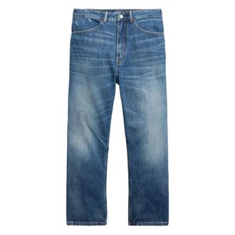 Polo Ralph Lauren Straight Fit Jeans, female, Blue, W30, Relaxed Fit Washed Jeans