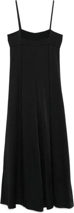 Forte_Forte Abito midi smanicato - Nero