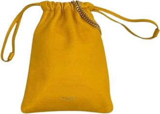 Saint Laurent Borsa a spalla vintage Pre-owned in pelle - - Pre-owned - Donna - Giallo - ONE SIZE