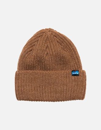 Kavu Mens KAVU Trawler Beanie - Rubber - Brown - Size: ONE size