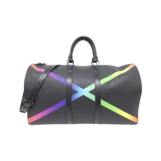 Louis Vuitton Pre-owned Taiga Boston Bag - unisex - Louis Vuitton Vintage - Vintage Weekend Bags - Multicolor - ONE SIZE - Pre-owned