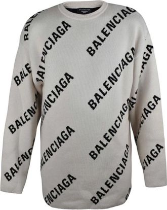 Balenciaga Hombre, Jerseys, Blanco, Talla: S