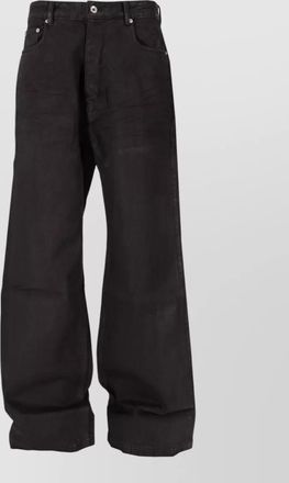 Rick Owens cotton wide-leg jeans