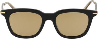 Jimmy Choo London Amos Zonnebril - Dames - Zonnebrillen - Zwart - 51 MM - Accessoires