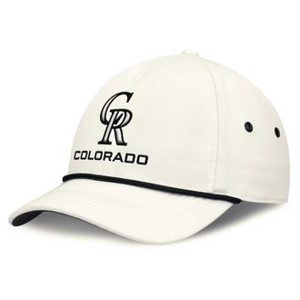 Nike Colorado Rockies Club Nike Mens MLB Adjustable Hat in White | NB5611KDNV-JRX