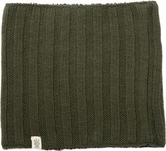Nirvanna Designs Ribbed Neckwarmers in Olive at Nordstrom