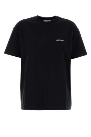 Off-white Black Logo Crew Neck T-Shirt