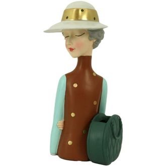 Vacchetti Vacchetti - Mujer Resina Marr&oacute;n Con Bolso Cm17x13h36