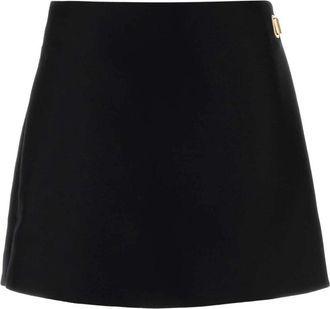 Balenciaga Rokken, Dames, Zwart, S, Wol, Short Trouser Skirt
