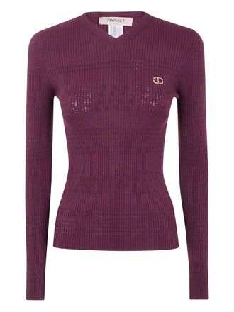 Twin-Set Sweaters Purple