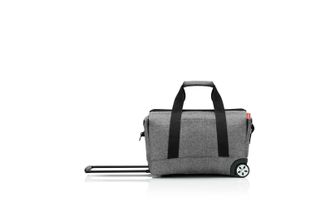 Reisenthel Reisetasche REISENTHEL Allrounder Trolley, Damen, Gr. B/H/T: 49cm x 41cm x 30cm, grau, Polyester, Taschen Reisetasche