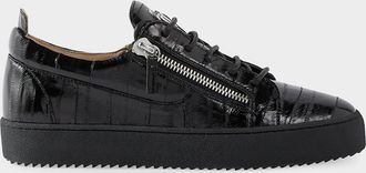 Giuseppe Zanotti Men & apos;s Obsession Leather Low-Top Sneakers