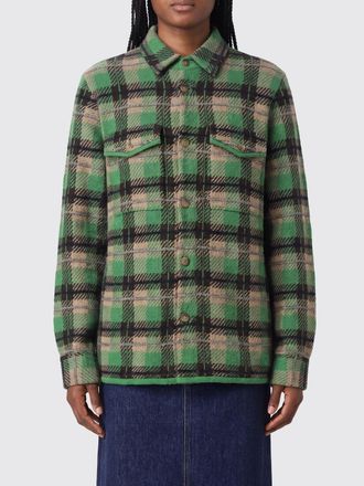 Guest In Residence Camicia a quadri in 100% cashmere con colletto classico