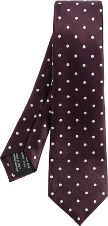 Tom Ford Silk Tie With Polka Dot Pattern