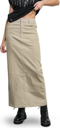 Flying Tomato Pencil Midi Skirt in Khaki at Nordstrom Rack, Size Medium