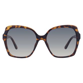 Guess Green Gradient Square Ladies Sunglasses GF6191 52P 54