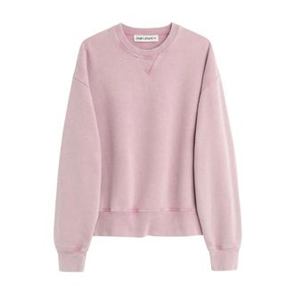 Our Legacy Hoodies & sweatvesten, Heren, Roze, S, Katoen, Base Sweat