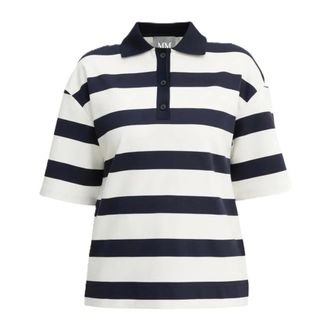 Max Mara Polo Shirts, female, Blue, Size: 2XS MM MAX Mara T-shirts and Polos