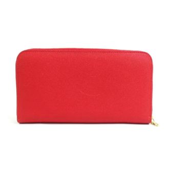 Burberry Pre-owned Wallets, female, Red, Size: ONE SIZE Pre-owned Leather Wallet