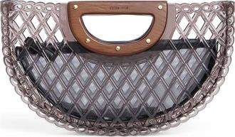 Dolce Vita Solandra Jelly Clutch in Smoke at Nordstrom