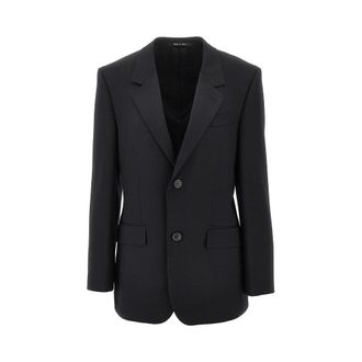 Balenciaga Tailored wool single-breasted jacket Woman 38