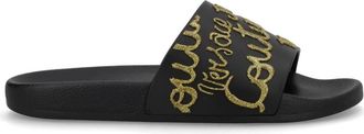 Versace Jeans Couture Fondo Shelly Dis. SQ1 - Dames - Sandalen - Zwart - 35 EU - Schoenen
