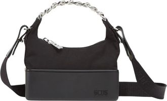 GCDS Gcds, Dames, Tassen, Zwart, Maat: ONE Size Nylon