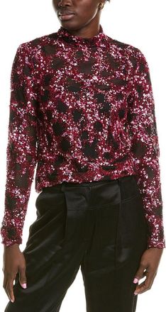 Bcbgmaxazria Sequin Turtleneck Pullover