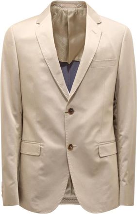 Gucci 29Vffb Blazer - Heren - Blazers - Beige - S - Katoen - Jassen