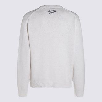Maison Kitsun&eacute; Mens Sweaters White _co Pa