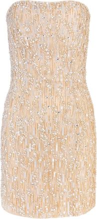 Jenny Packham Abito corto Minuit - Toni neutri