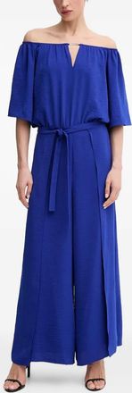 Joseph Ribkoff Tuta intera con spalle scoperte - Blu