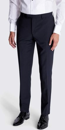 Moss Slim Fit Black Dress Trousers