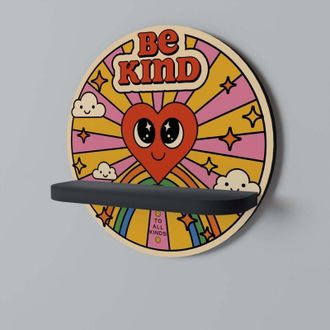 OEM Estante Redondo Be Kind Negro