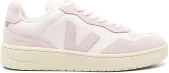 Veja V-90 Sneakers - Unisex - Calf Leather/Calf Suede/Rubber/Fabric