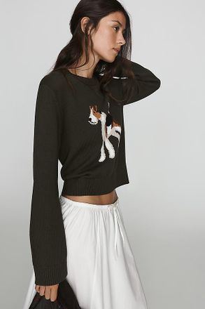 Barbour x Anthropologie Joyce 100% Cotton Sweater