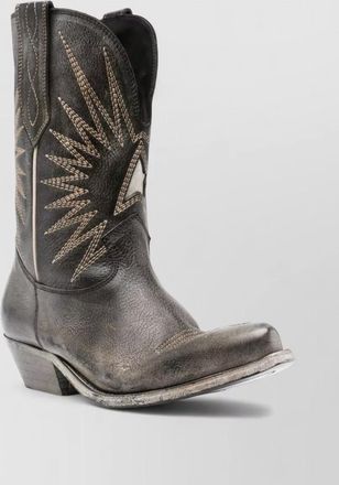 Golden Goose wish star leather calf boots