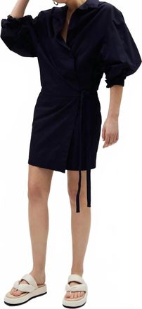 Humanoid Cilli Wrap Dress In Night