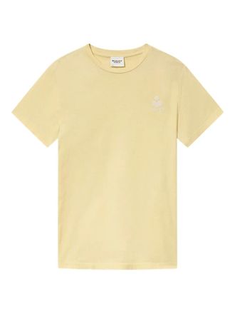 Isabel Marant Aby crew-neck T-shirt - Yellow