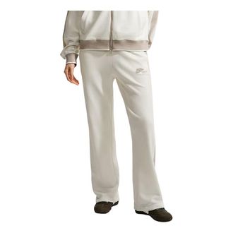 Nike (WMNS) Nike Studio Fleece Lightweight French Terry Mid-rise Track Pants Sail Cream II IV4778-133