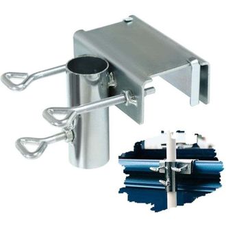 Elle Soporte De Sombrilla Para Balaustrada De Balc&oacute;n, Soporte De Sombrilla De Balc&oacute;n, Pinza De Fijaci&oacute;n Para Sombrilla De Jard&iacute;n