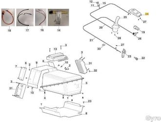 STIGA Sports Placa Electr&oacute;nica Para Tractor De C&eacute;sped Original Stiga 387722402/1