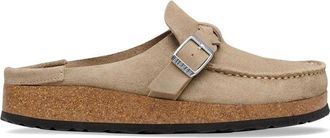 Birkenstock Buckley Braided Taupe, Suede Leather