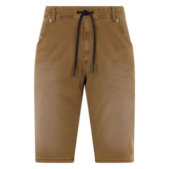 Diesel Casual Shorts, male, Brown, Size: W34 Elegant Short Trousers in Breathable Fabric