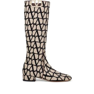 Valentino Garavani 30Mm Vlogo Type Boots