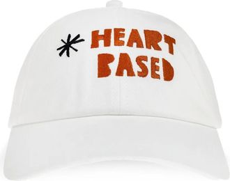 Sams&oslash;e & Sams&oslash;e logo-embroidered cap - White