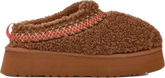 UGG Vlecht Heritage Slipper Elegant Comfort - Dames - Slip ons - Bruin - 38 EU - Schoenen