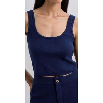 Scalpers Casualknit Top in Navy at Nordstrom, Size Medium Eu