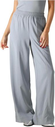 Gestuz Broeken, Dames, Grijs, S, Polyester, Gzmareen HW Broek