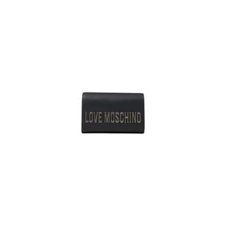 Love Moschino Wallets & Cardholders, female, Black, Size: ONE SIZE Clutch